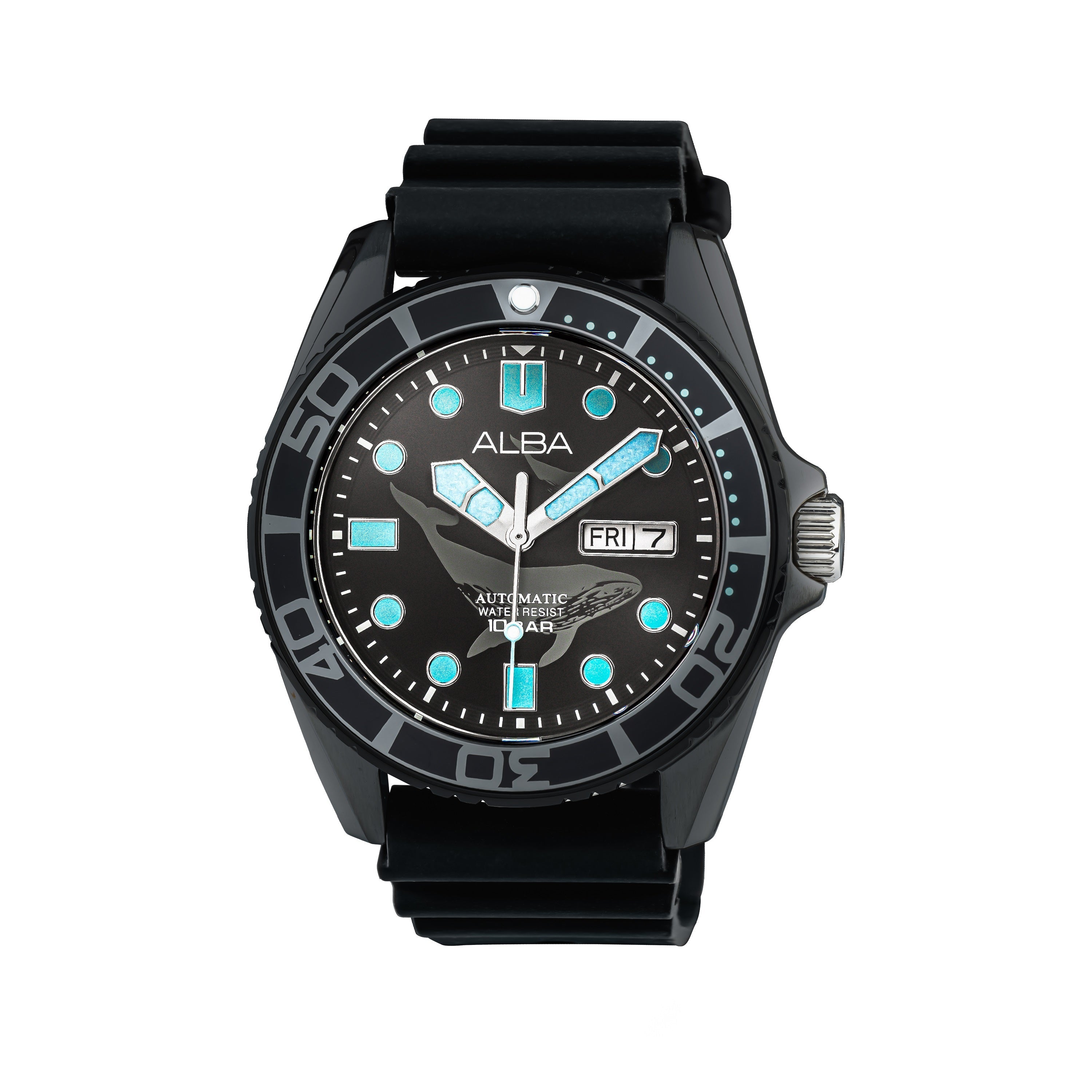 AL4627X1 Black Blue Dial Automatic Watch – The Watch Factory ®