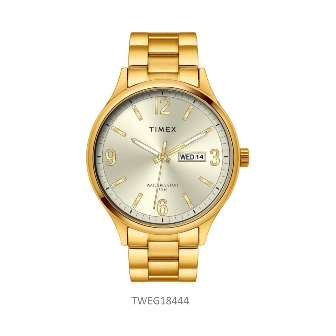 ame Timex Champ Dial St Steel Bracelet Men's Watch TWEG18444 – The