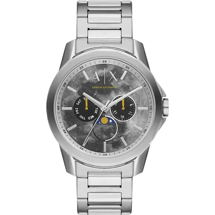 Armani exchange sales transparent watch
