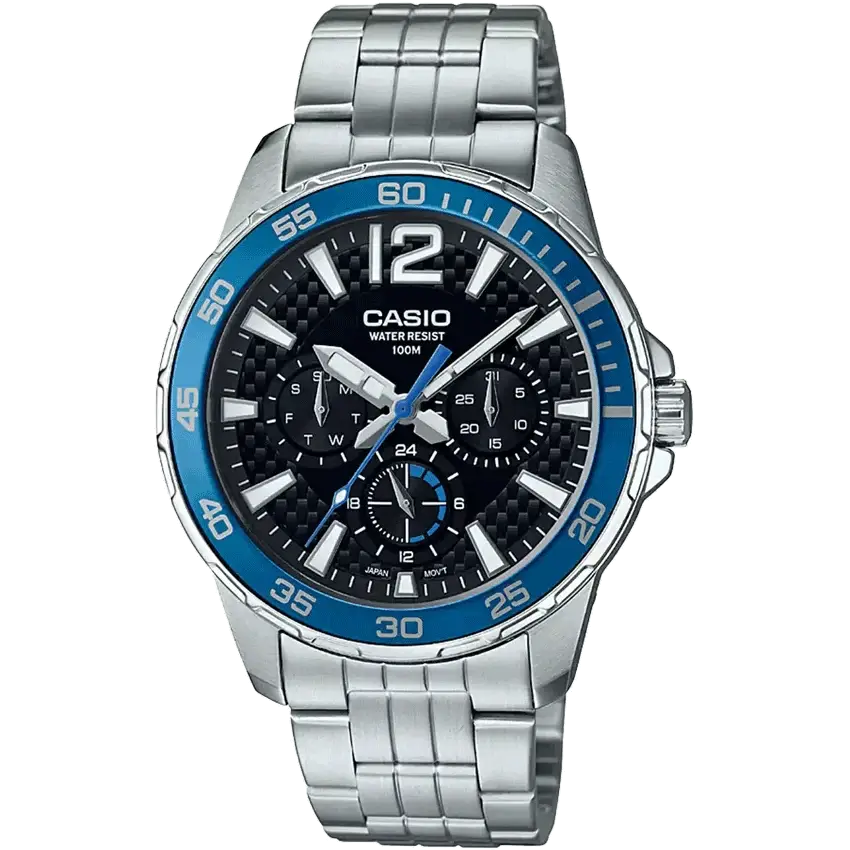 Casio A1477 MTD 330D 1A2VDF Enticer Men The Watch Factory