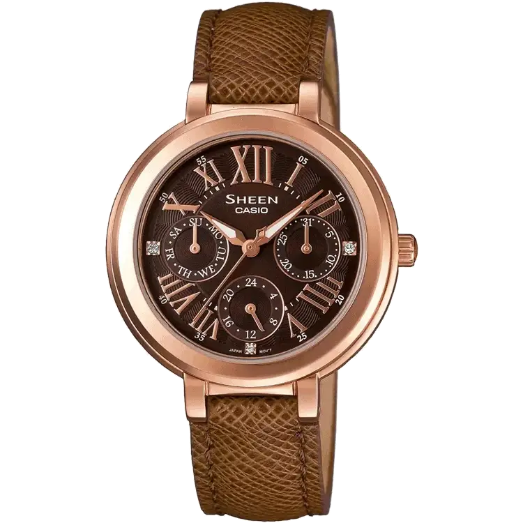 Casio SX123 SHE 3034GL 5AUDR Sheen The Watch Factory