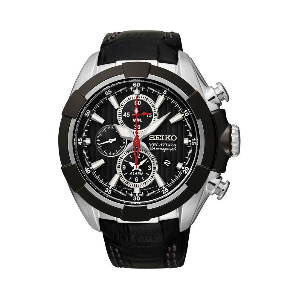 SEIKO VELATURA Chronograph Black