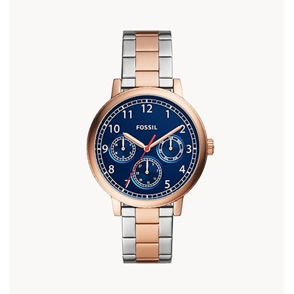 Fossil ladies watch two on sale tone