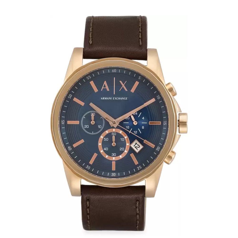 ARMANI EXCHANGE AX2508 Blue Outerbanks Watch For Men – The Watch