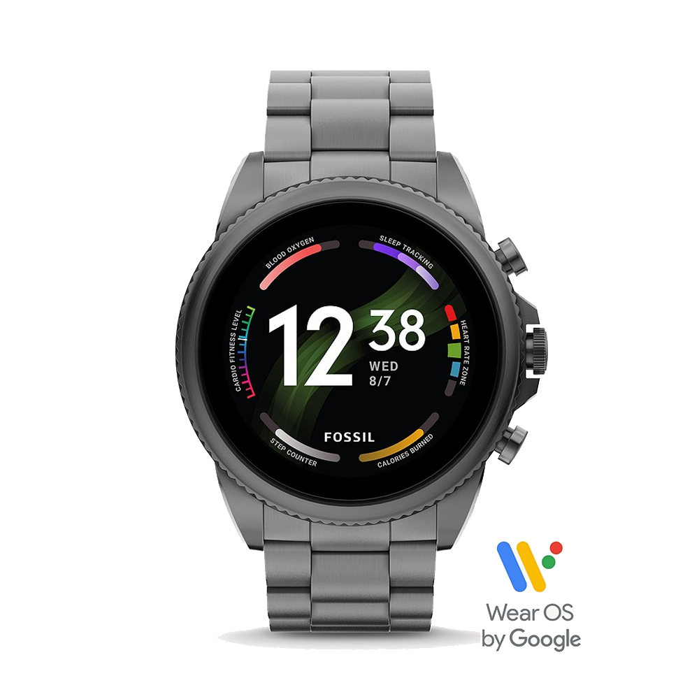 Fossil FTW4059 GEN 6 Grey Smartwatch For Men The Watch Factory