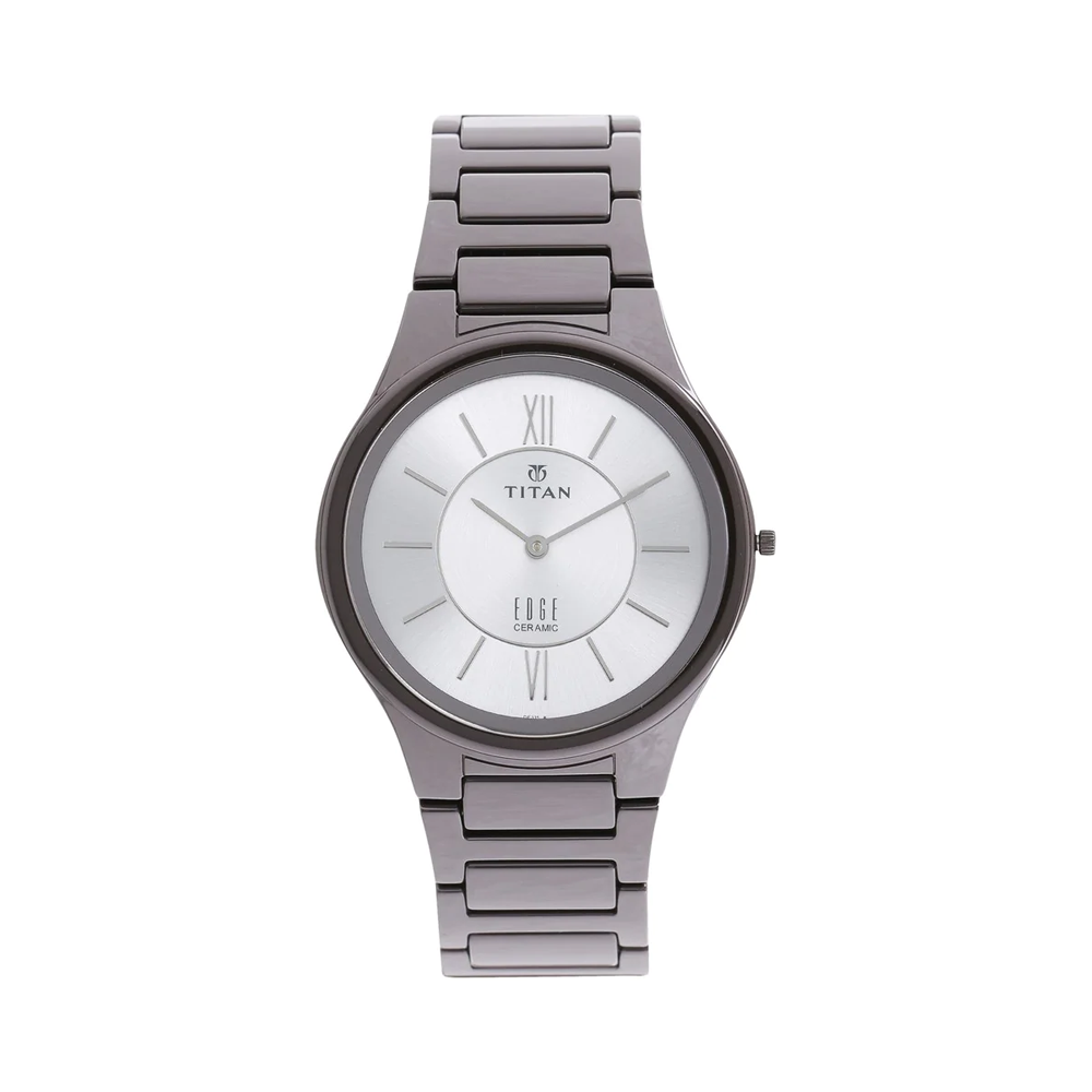 Titan Analog Silver Dial Men s Watch NP1696QC02 The Watch Factory