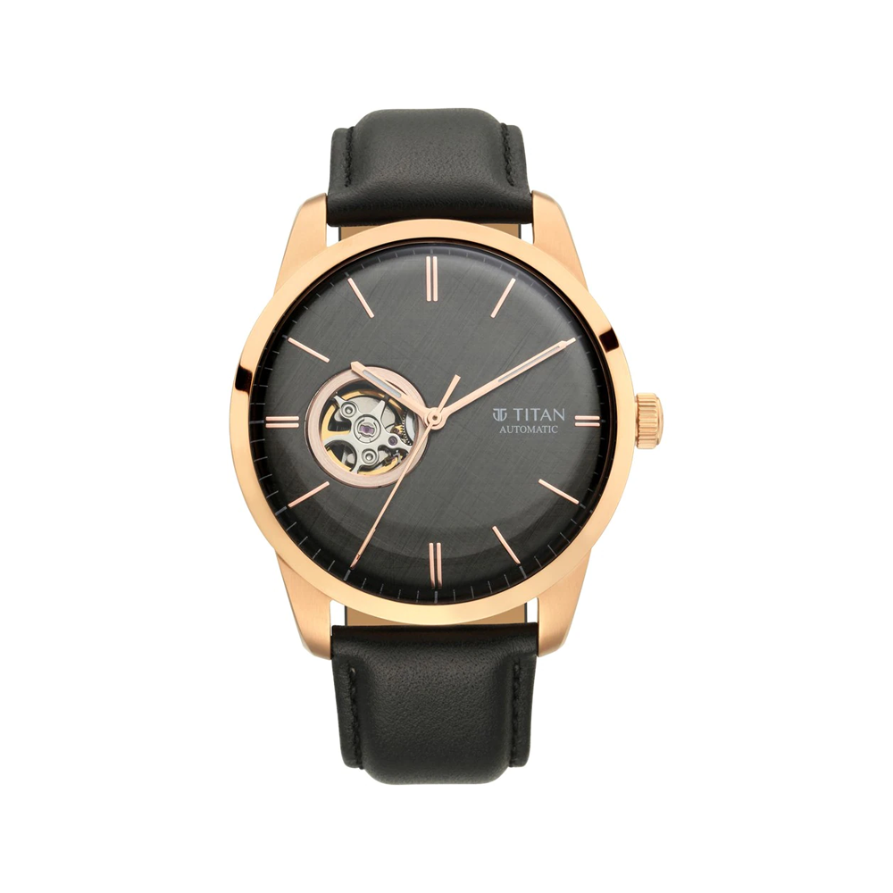 Titan sales black watches