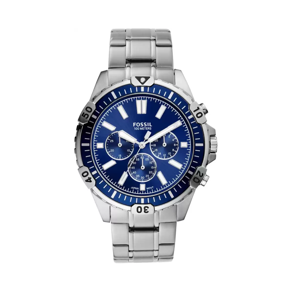 Navy Fossil Chronograph Blue Fossil Townsman Navy Blue Analog