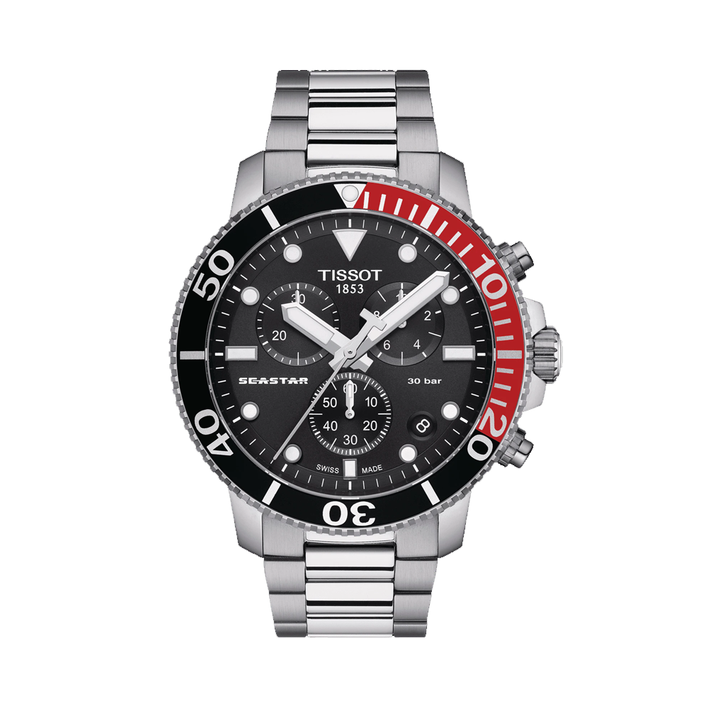Tissot T1204171105101 Seastar 1000 Chronograph Watch for Men – The
