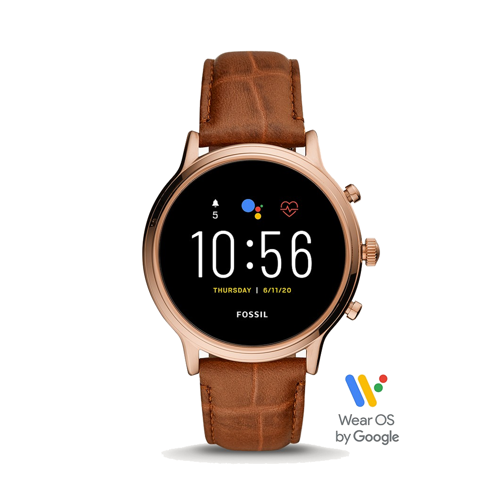 Smart Watch Genuine Leather FOSSIL FTW6063 Julianna HR Smart Watch