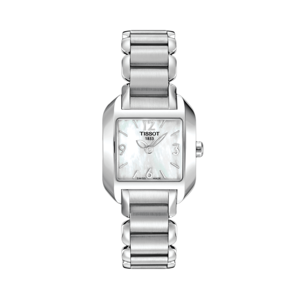 Tissot T Wave Mother of Pearl Dial Women s Watch T02128582 The