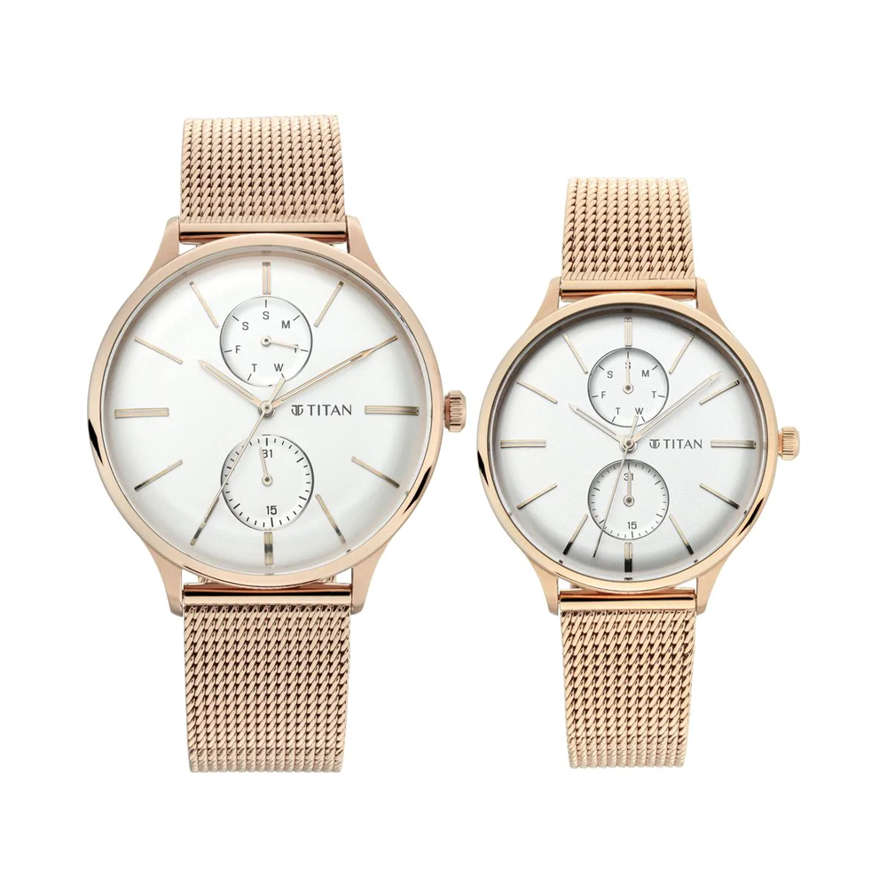 Titan gold plated watch 2025 for ladies