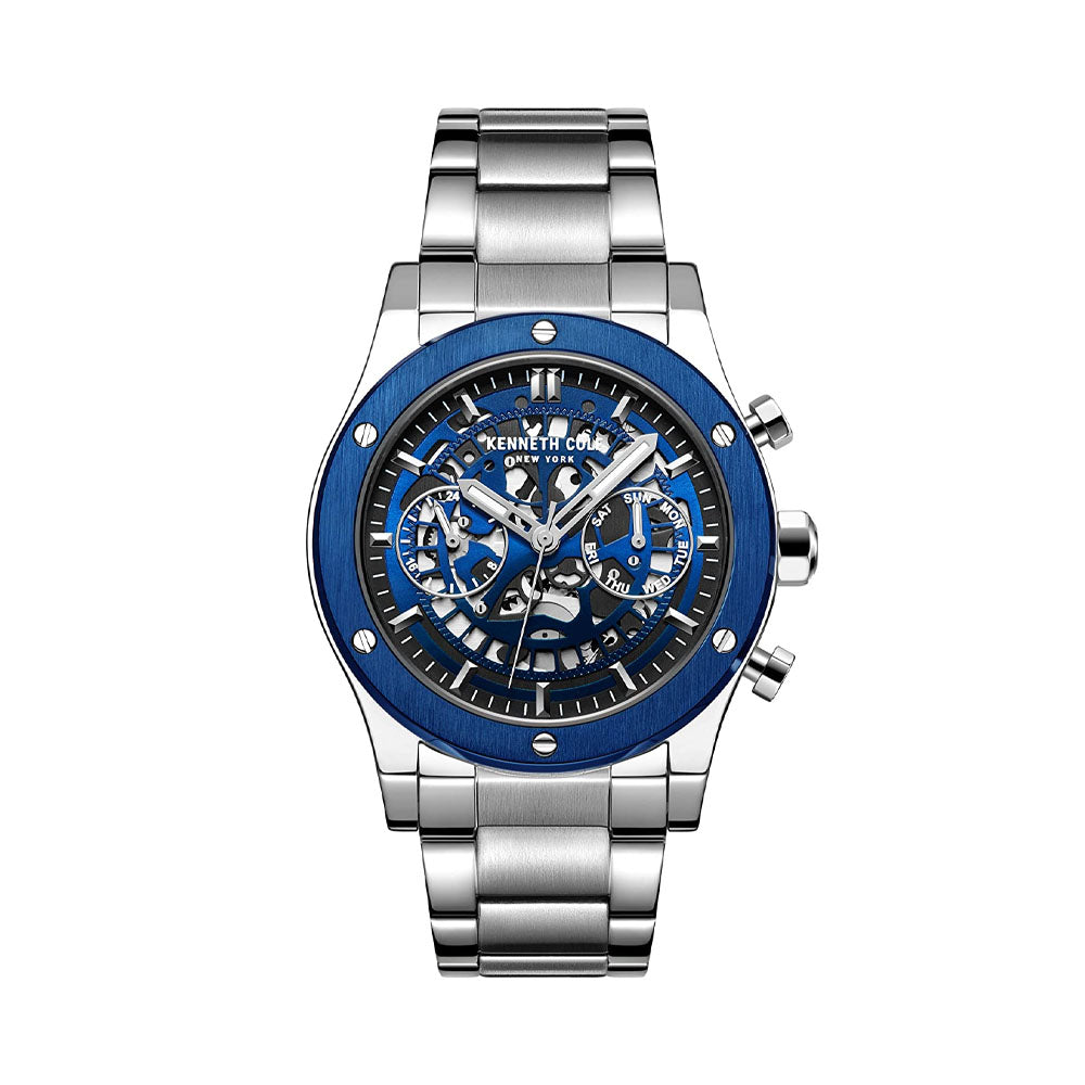 Kenneth cole discount blue face watch