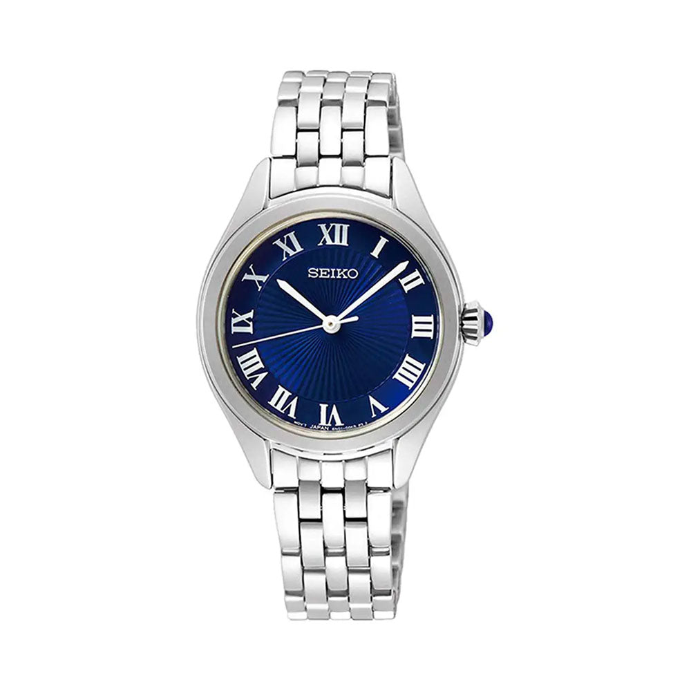 Blue dial women's outlet watch