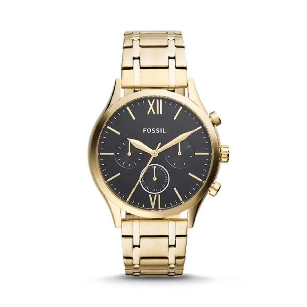 Fossil watch sale black face