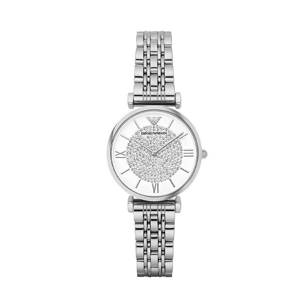 Armani watch shop white face