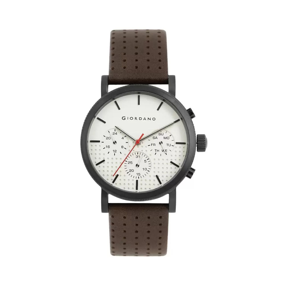 Giordano Multifunctional White Dial Men s Watch 1826 04 The