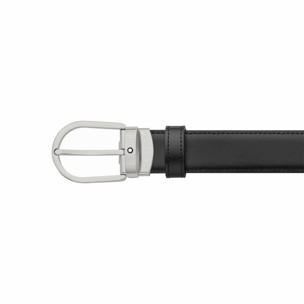 MONT BLANC 126024 Horseshoe 32mm Matte Titanium Pin Buckle Reversible – The  Watch Factory ®