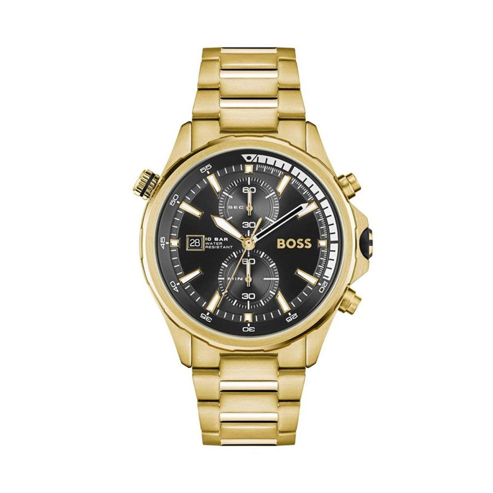 HUGO BOSS Men – Globetrotter 1513932 Chronograph Watch The for ® Watch Factory