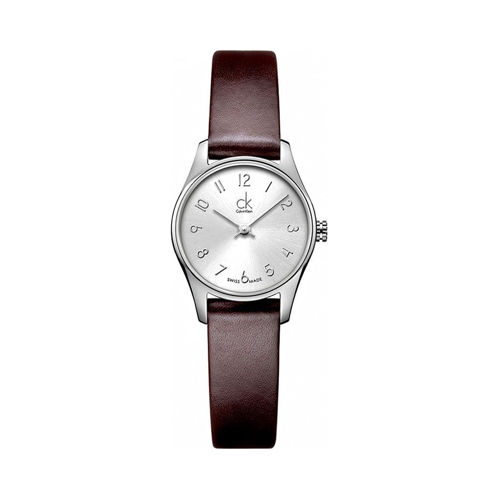 Ck watch best sale leather band