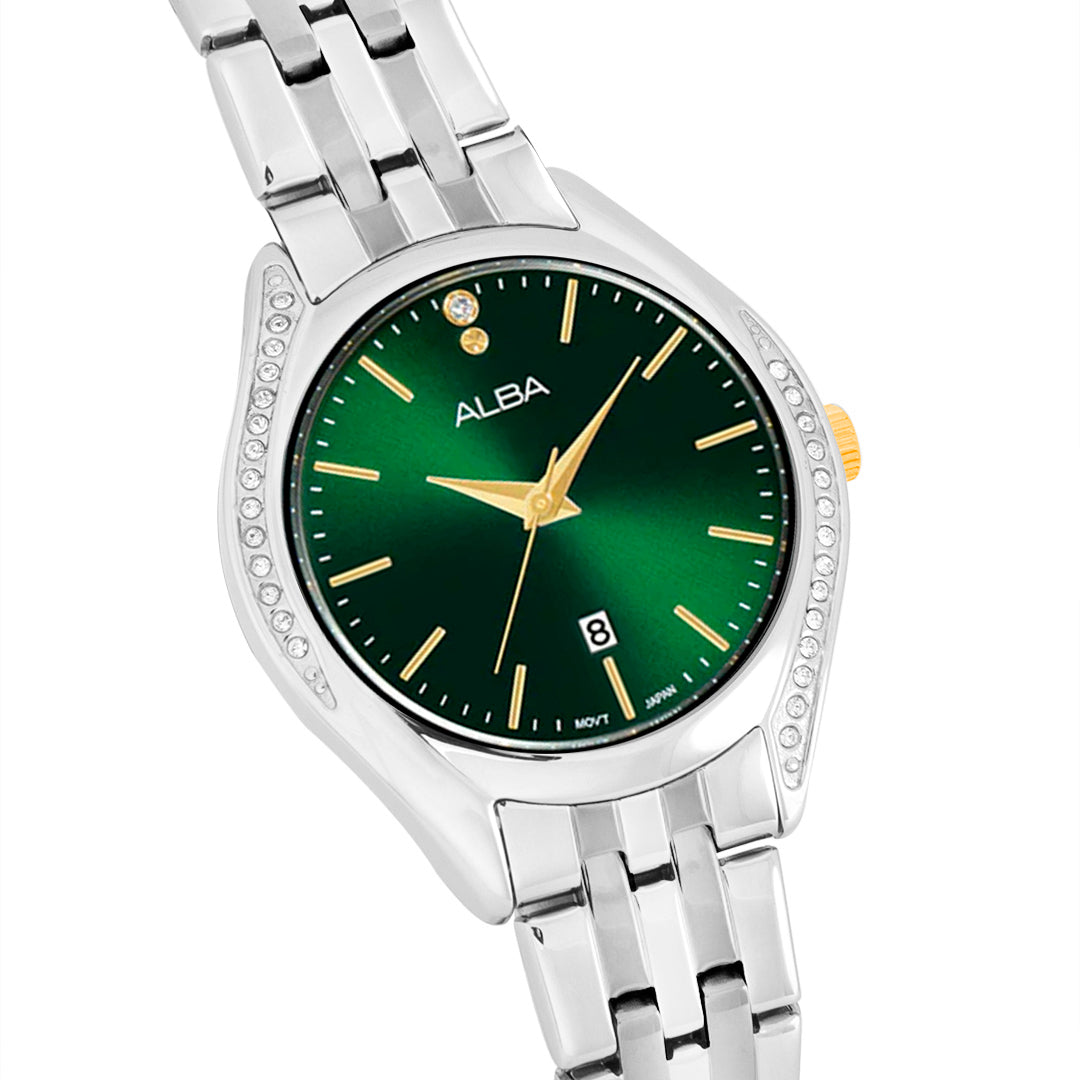 AH7BT5X1 Jade Green Ladies Watch