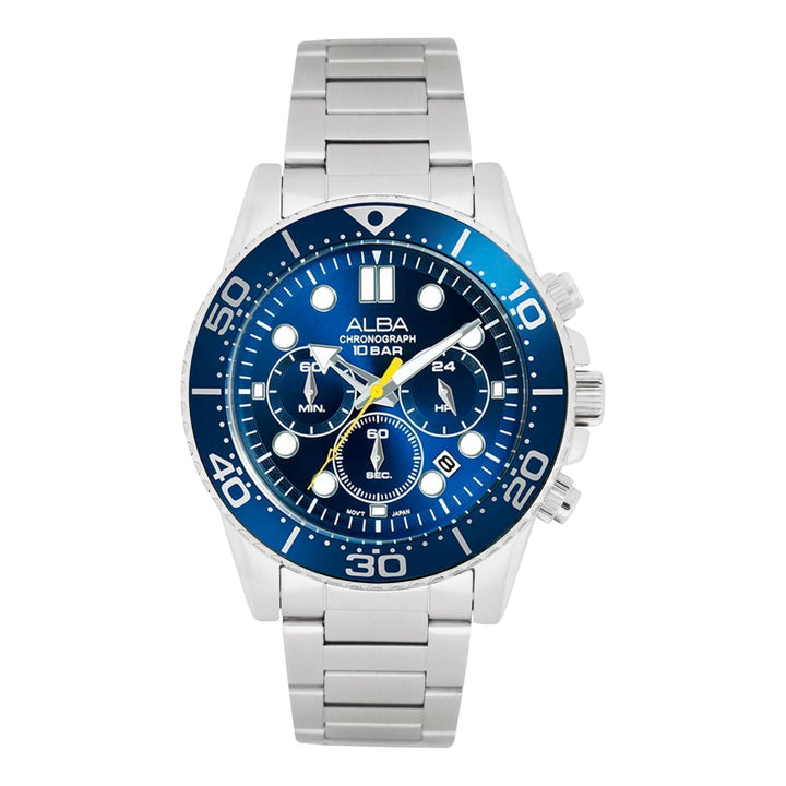 AT3J43X1 Cobalt Blue Dial Chronograph