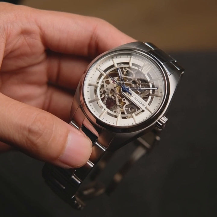 Earnshaw Smeaton Limited Edition Skeleton Automatic Saddle Tan