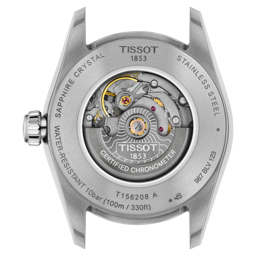 Tissot Ballade 30mm Automatic Chronometer Watch Rose Gold PVD Accents