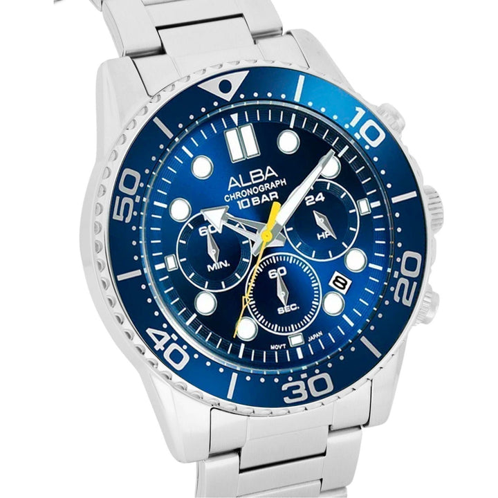 AT3J43X1 Cobalt Blue Dial Chronograph