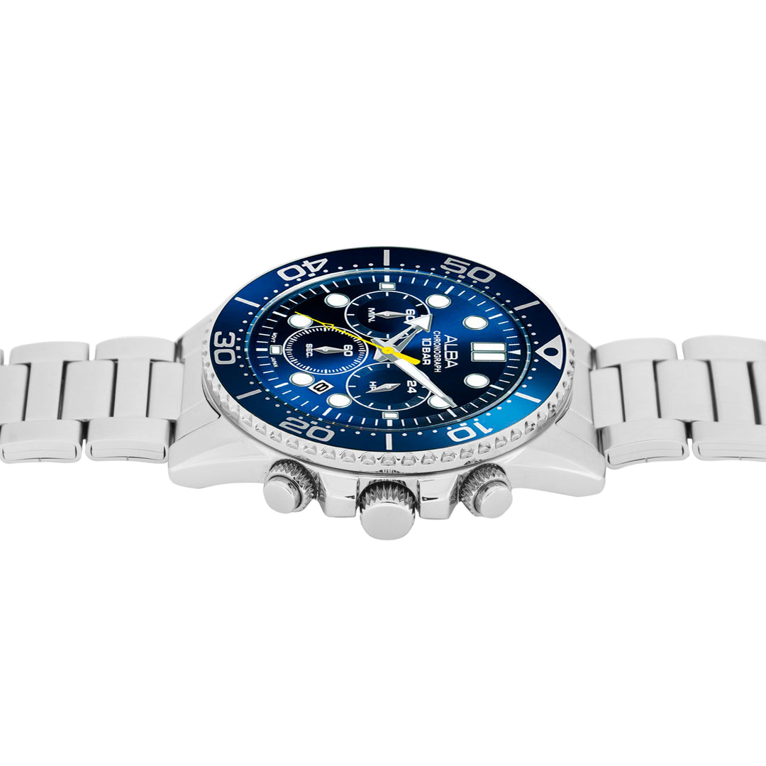 AT3J43X1 Cobalt Blue Dial Chronograph