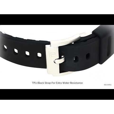 Titan Octane Hyper Lume Black Dial Analog TPU Strap watch for Men-NP90113KP01