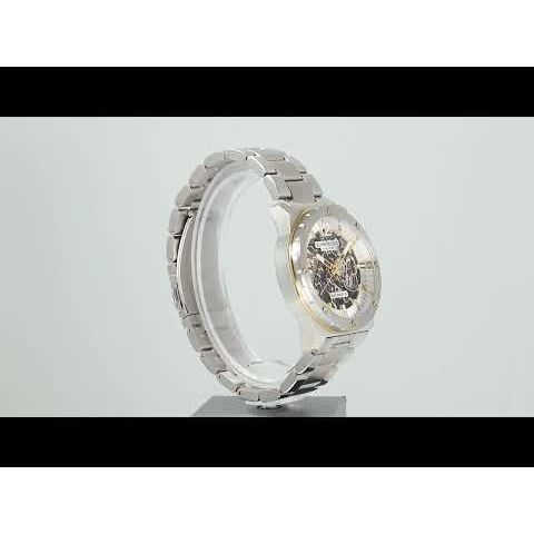 Stylish Kenneth Cole Automatic Men's Watch - White Dial & Steel Strap