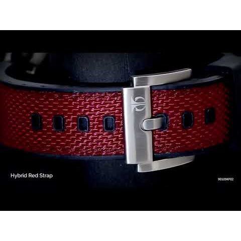 Titan Quartz Multifunction Black Dial Nylon Strap Watch for Men-NN90109KP03