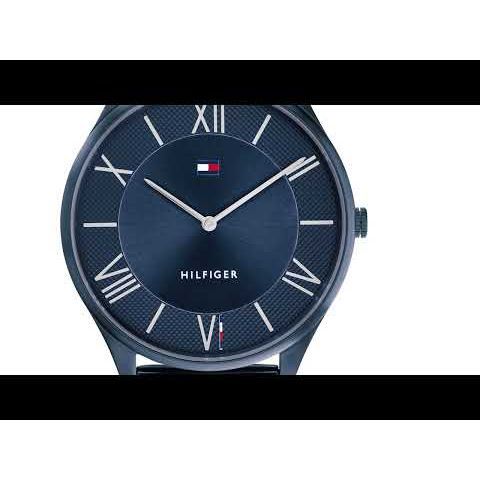 Tommy Hilfiger Blue Dial Blue Stainless Steel Strap Watch for Men-NTTH1710514