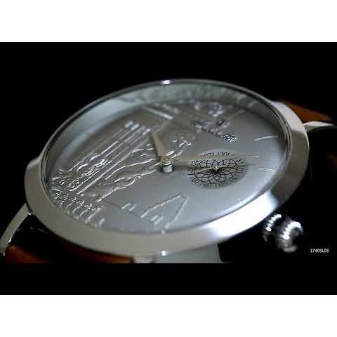 Titan Namma Tamil Nadu Grey Dial Analog Leather Strap watch for Men-1740SL03