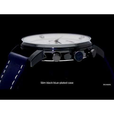 Titan Athleisure Silver Dial Quartz Multifunction Leather Strap Watch for Men-NS90119QP01