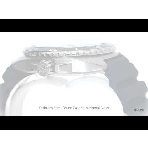 Titan Octane Hyper Lume Blue Dial Analog TPU Strap Watch for Men-NP90113KP02