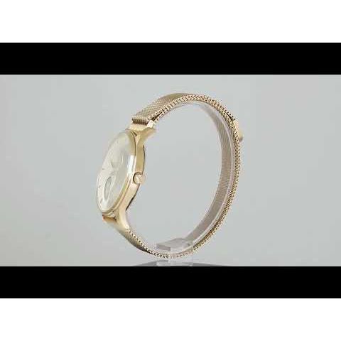 Kenneth Cole Quartz Analog Champagne Dial Stainless Steel Strap Watch for Men-NTKCWGK2125202MN