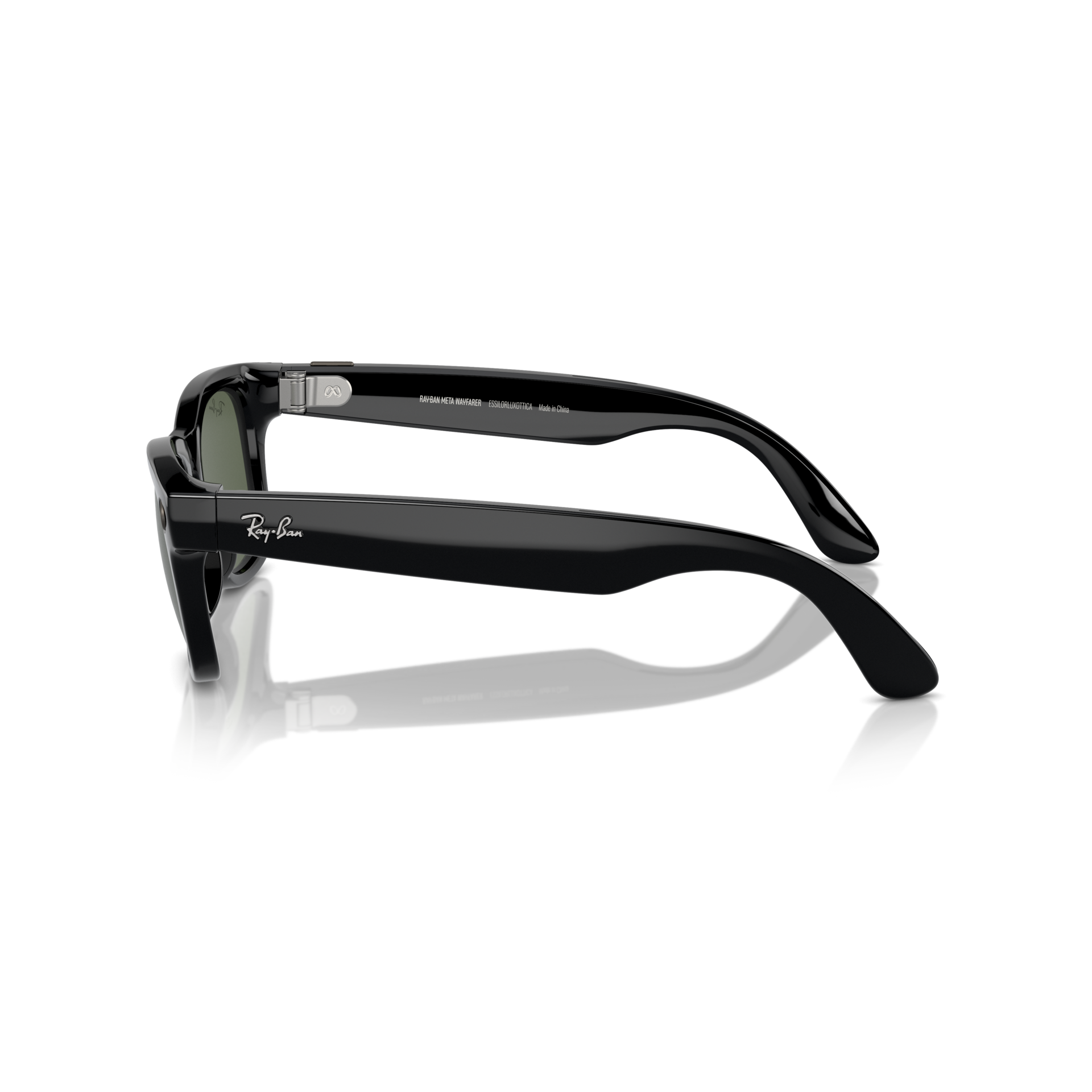 Ray-Ban Meta Wayfarer Shiny Black AI Glasses - Stylish & Innovative
