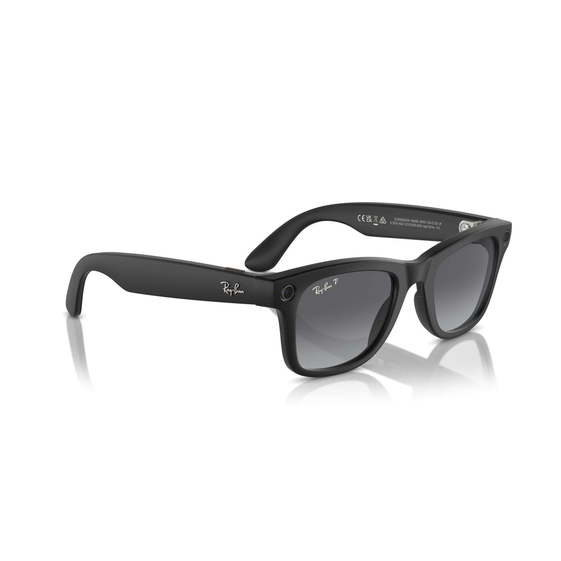 Ray-Ban Meta Wayfarer Matte Black AI Smart Glasses - Stylish & Functional