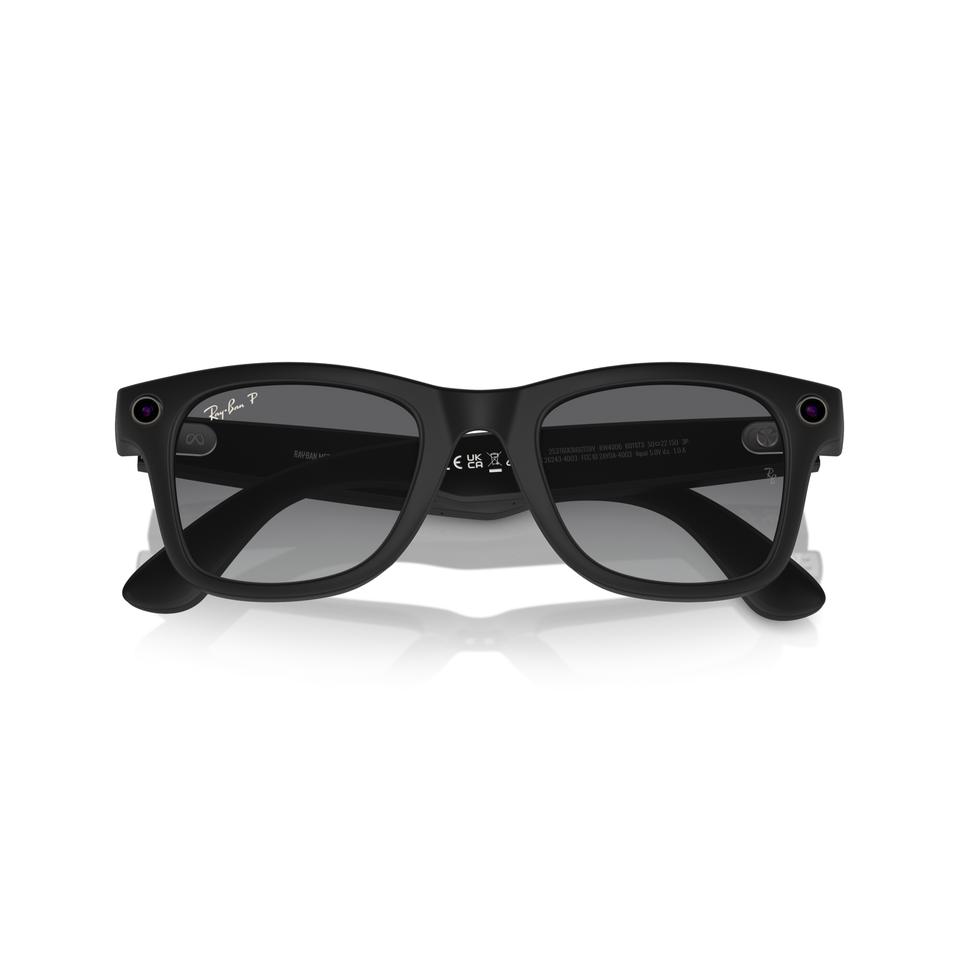 Ray-Ban Meta Wayfarer Matte Black AI Smart Glasses - Stylish & Functional