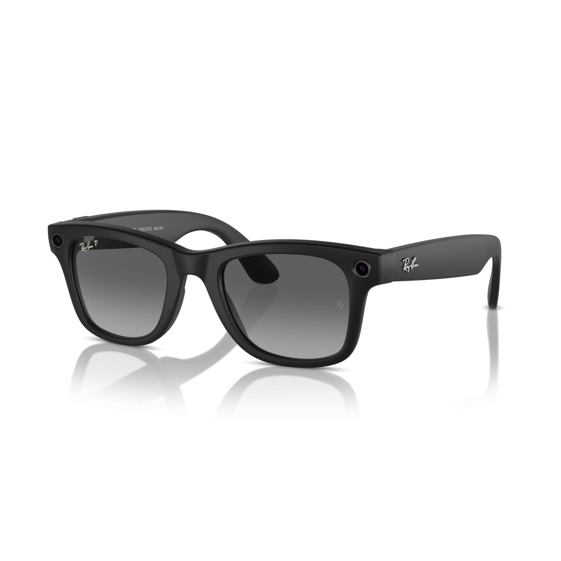 Ray-Ban Meta Wayfarer Matte Black AI Smart Glasses - Stylish & Functional