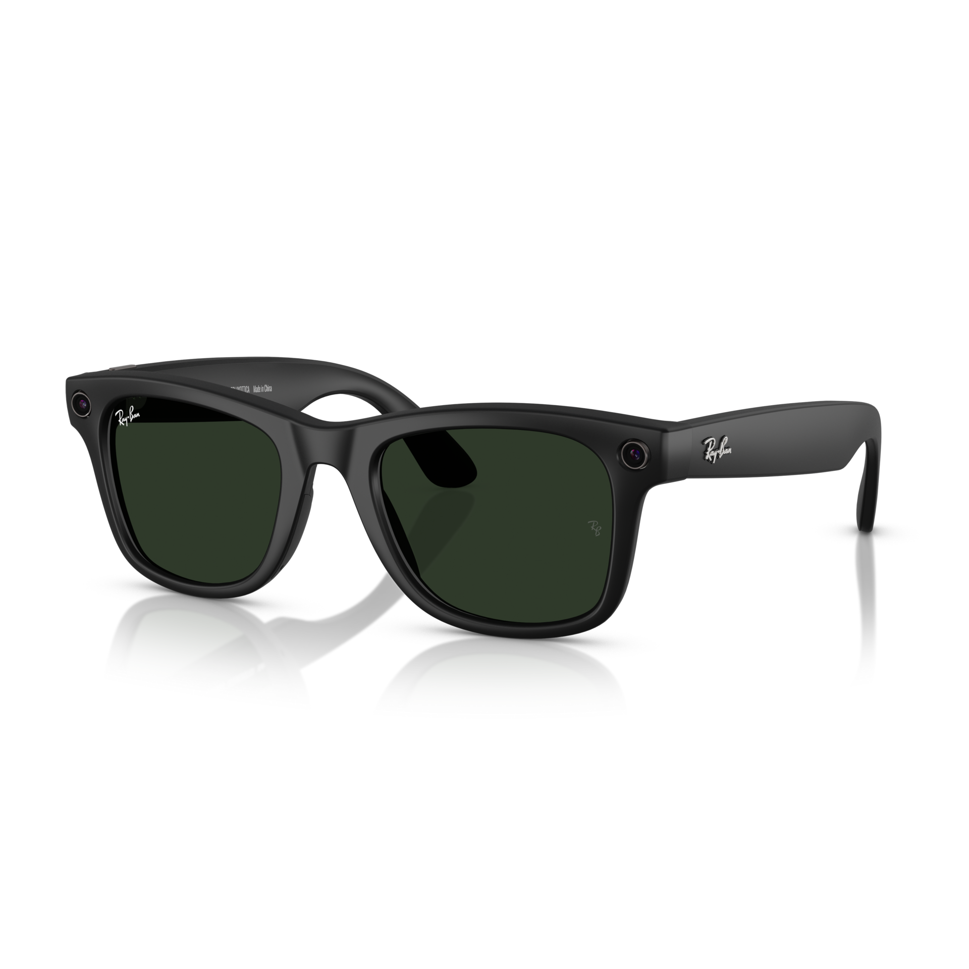 Ray-Ban Meta Wayfarer Large Matte Black Smart AI Glasses Transition Lenses