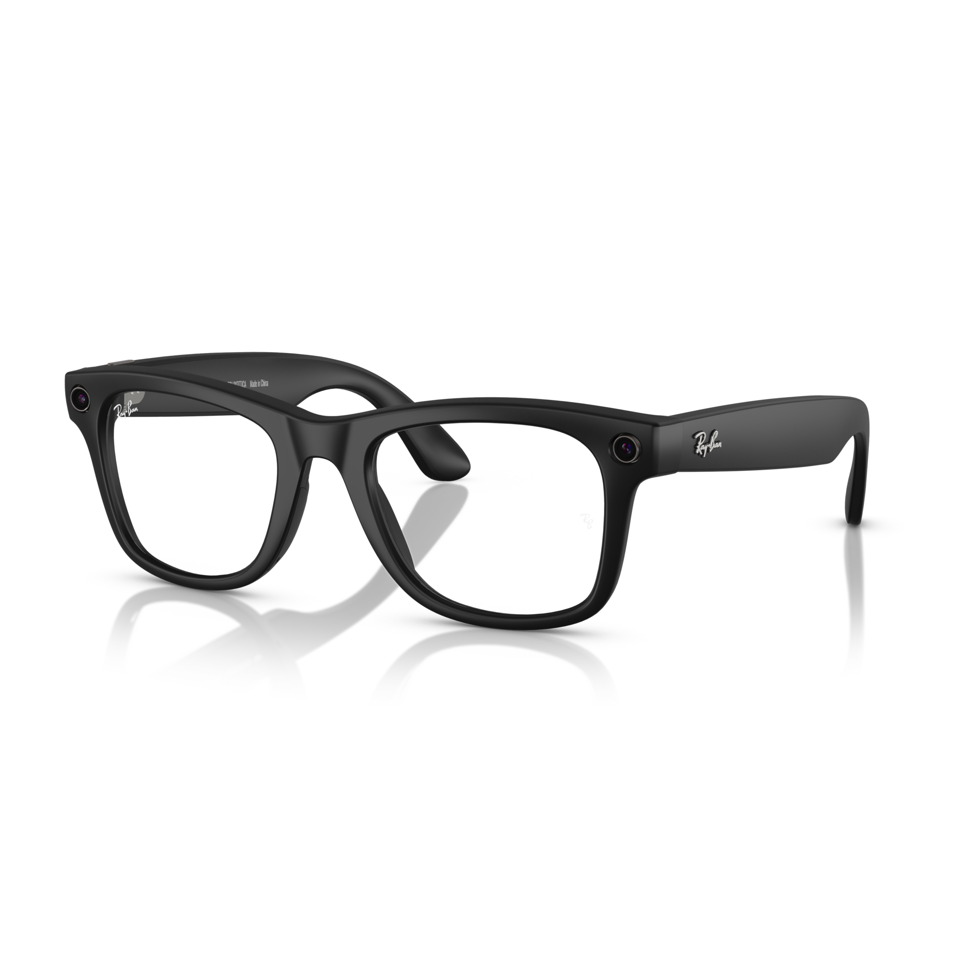 Ray-Ban Meta Wayfarer Large Matte Black Smart AI Glasses Transition Lenses