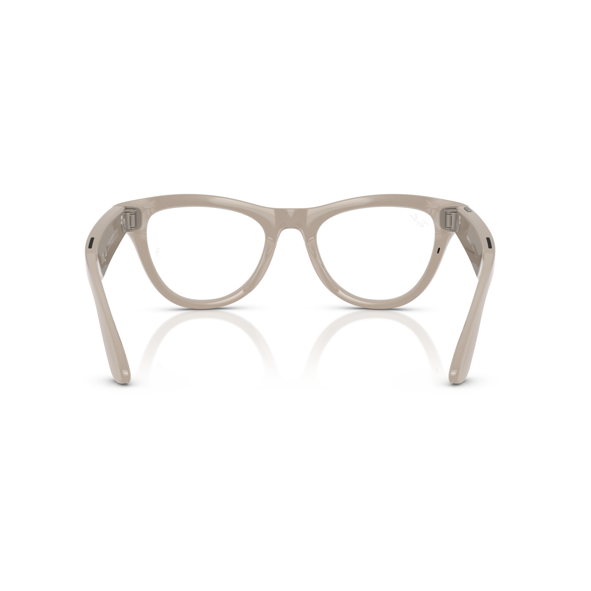 Ray-Ban Meta Skyler Chalky Gray Smart Glasses with AI Tech