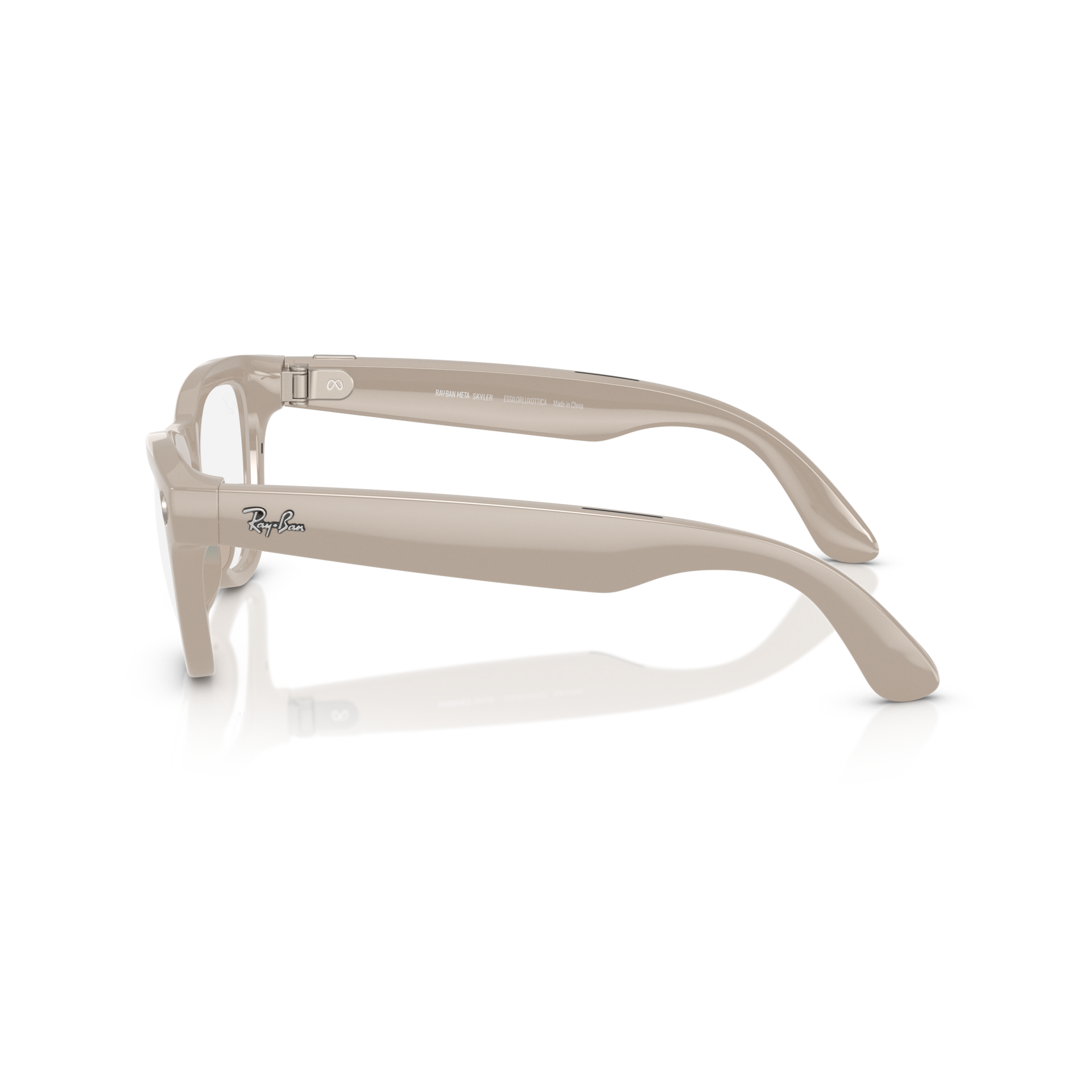 Ray-Ban Meta Skyler Chalky Gray Smart Glasses with AI Tech