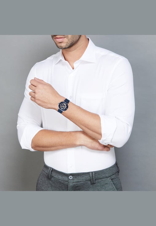 Kenneth Cole AUTMC KCWGZ0076702MNW Blue Dial Men&