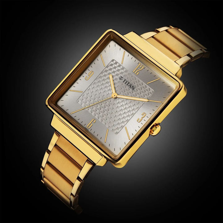 Titan Karishma Silver Dial Watch for Men - The Watch Factory ®