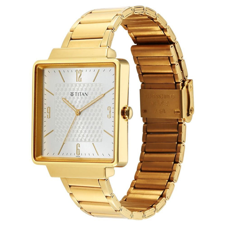 Titan Karishma Silver Dial Watch for Men - The Watch Factory ®