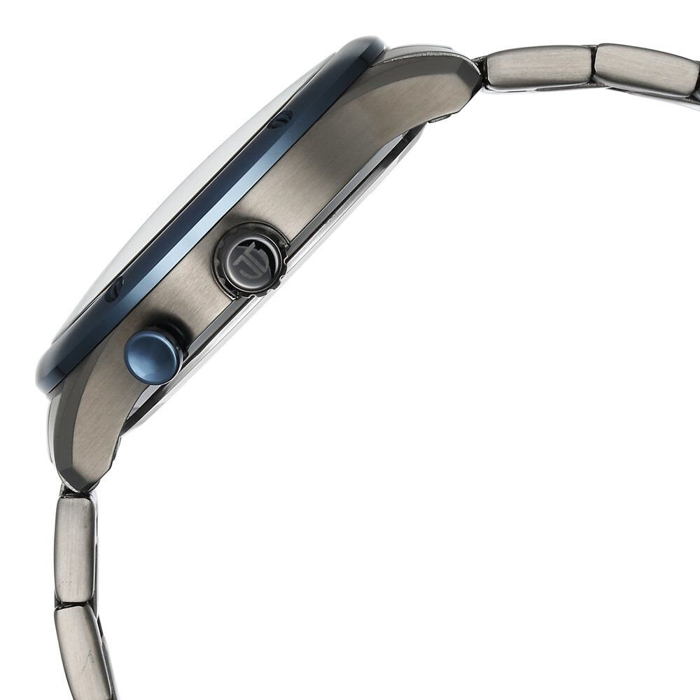 Titan Stellar Multifunction Blue Dial Grey Stainless Steel Strap Watch For Men - The Watch Factory ®